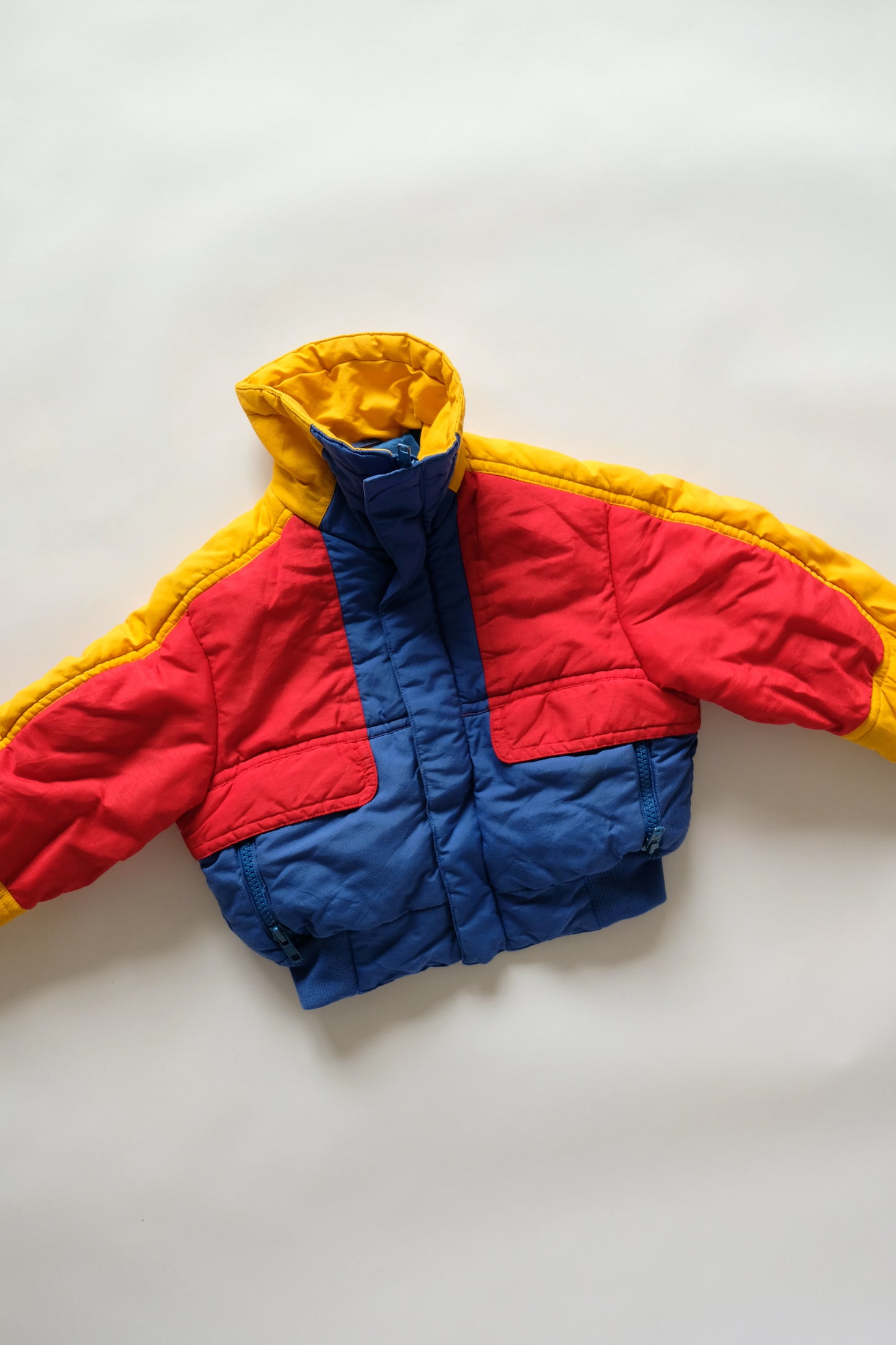 Vintage colour block jacket 4T