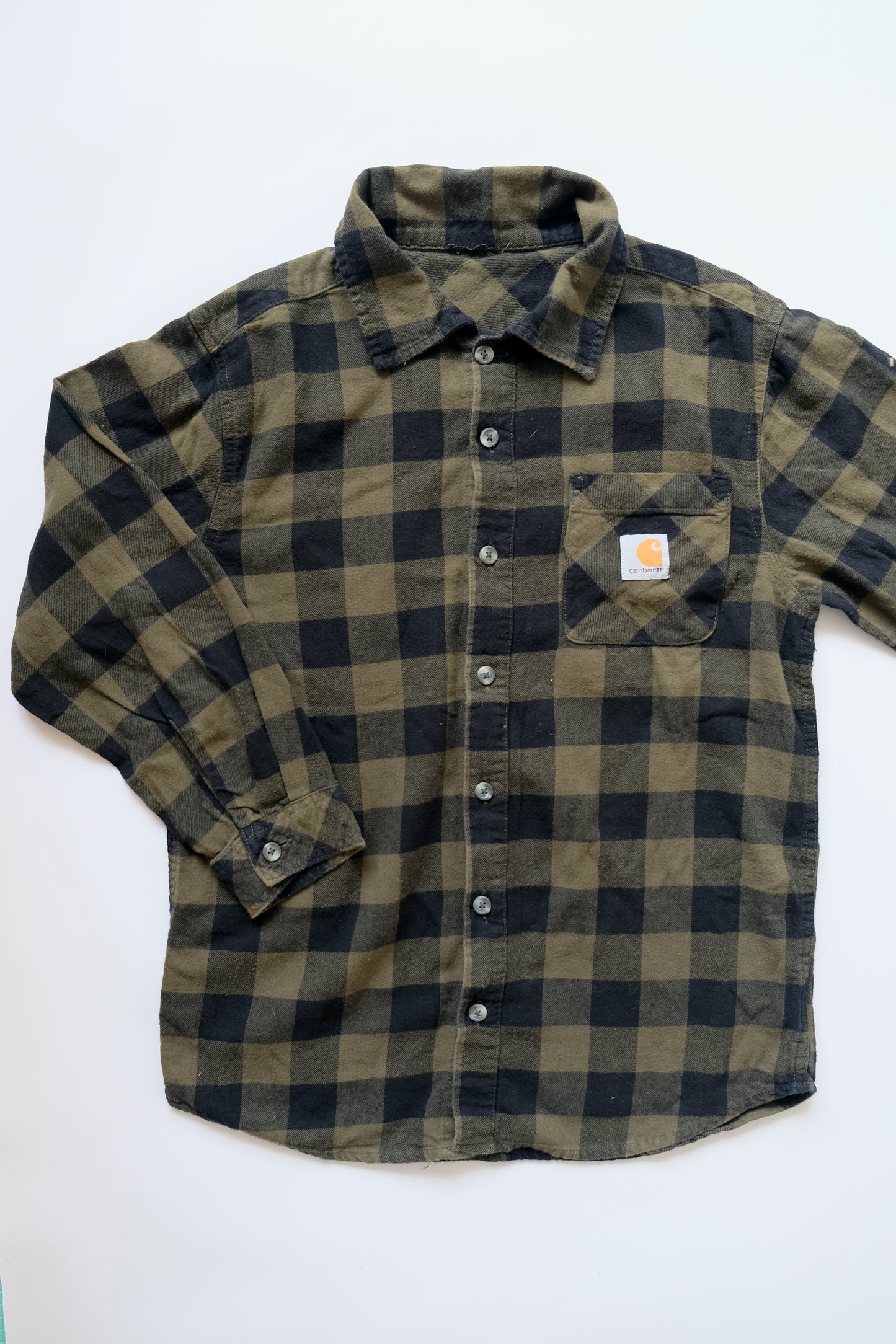Carhartt flannel shirt 10y